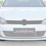 Kerscher Front Spoiler Splitter Carbon, fits Volkswagen Golf 7 GTI / GTD