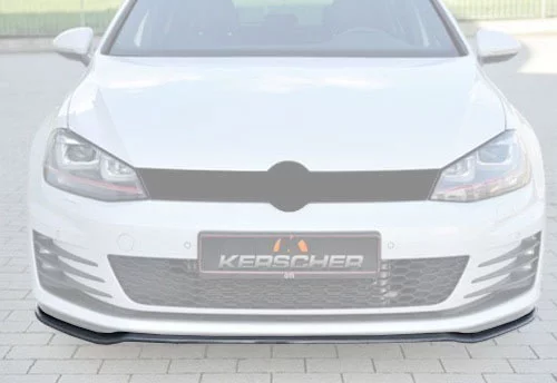 Kerscher Front Spoiler Splitter Carbon, fits Volkswagen Golf 7 GTI / GTD