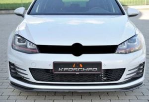 Kerscher Front Spoiler Splitter Carbon, fits Volkswagen Golf 7 GTI / GTD