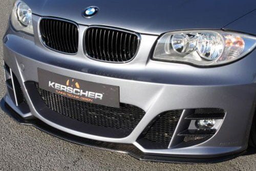 Kerscher Front Spoiler Splitter Carbon for KM2, fits BMW 1-Series E81-E88