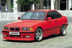 Kerscher Front Spoiler Splitter for Series, fits BMW 3-Series E36