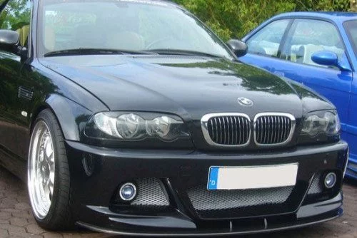 Kerscher Front Spoiler Splitter Carbon for M-Line 2, fits BMW 3-Series E46