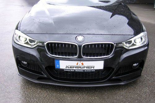 Kerscher Front Spoiler Splitter Carbon for M-Front, fits BMW 5-Series E60