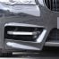 Kerscher Front Bumper Fins Fiberglass with Daylights, fits BMW 5-Series F10/F11