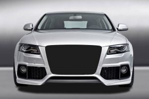Caractere Front Bumper for Cars with Parking Sensors, fits Audi A4 B8.0