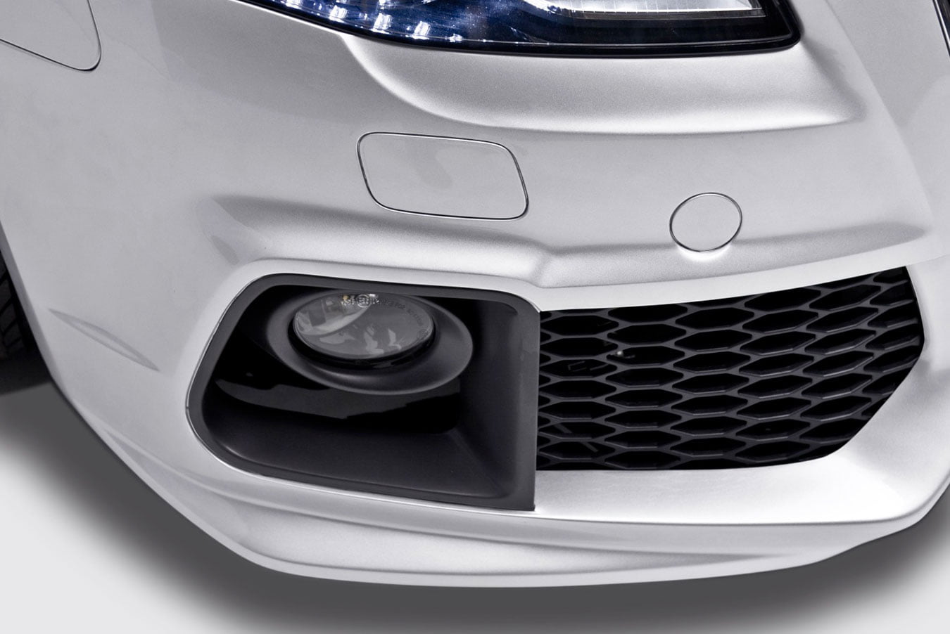 Caractere Front Bumper for Cars with Parking Sensors, fits Audi A4 B8.0 -  BK-Motorsport