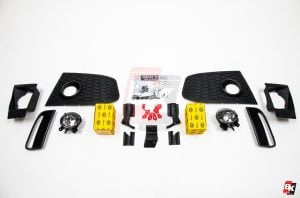 Caractere Front Bumper with Foglights, fits Audi A4 B8.5