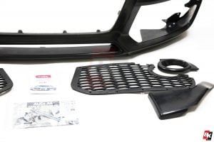 Caractere Front Bumper for Cars with Original Foglights, fits Audi A5 B8.0