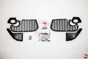 Caractere Front Bumper for Cars with Original Foglights, fits Audi A5 B8.0