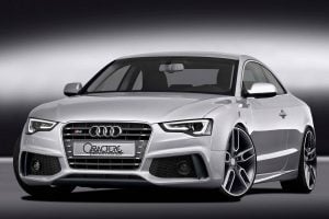 Caractere Front Bumper for Cars with Parking Sensors, Headlight Washers and Foglights, fits Audi A5 B8.5