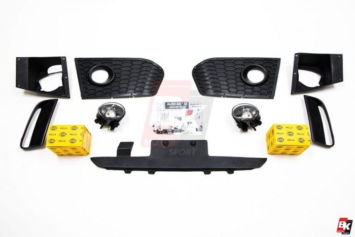 Caractere Front Bumper for Cars with Parking Sensors, Headlight Washers and Foglights, fits Audi A5 B8.5