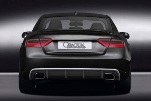 Caractere Rear Diffuser with Dual Exhaust, fits Audi A5/S5 B8.5 Sportback 2.0 TDI