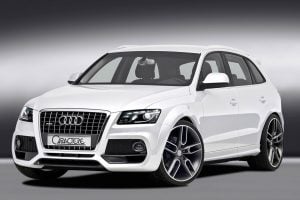 Caractere Front Bumper for Cars with Original Foglights and Parking Sensors, fits Audi Q5 B8.0