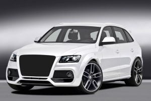 Caractere Front Bumper for Cars with Original Foglights and Parking Sensors, fits Audi Q5 B8.0