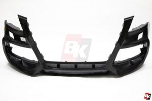 Caractere Front Bumper for Cars with Original Foglights and Parking Sensors, fits Audi Q5 B8.0