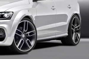 Caractere Wheel Arch Extensions for Caractere Front Bumper, fits Audi Q5 B8.0/B8.5
