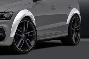 Caractere Wheel Arch Extensions for Caractere Front Bumper, fits Audi Q5 B8.0/B8.5