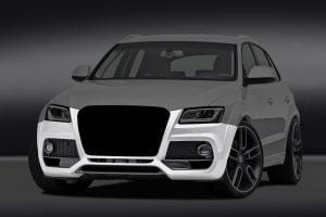 Caractere Front Bumper for Cars with Original Foglights and Parking Sensors, fits Audi Q5 B8.5
