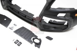 Caractere Front Bumper for Cars with Original Foglights and Parking Sensors, fits Audi Q5 B8.5