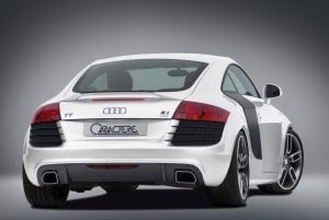 Caractere Rear Bumper for Cars with Parking System, fits Audi TT Mk2 2.0 T / 3.2 V6