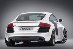 Caractere Rear Bumper for Cars Prepared for Caractere Muffler, fits Audi TT Mk2