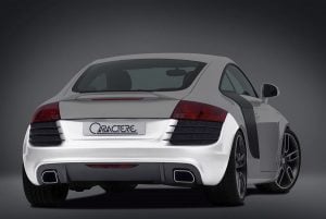 Caractere Rear Bumper for Cars with Parking System, fits Audi TT Mk2 2.0 T / 3.2 V6