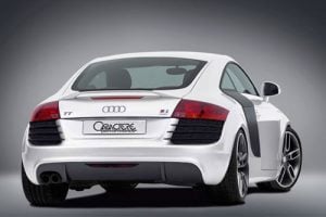 Caractere Rear Bumper for Cars with 1 Cutting with Parking System, fits Audi TT Mk2 2.0 T