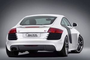 Caractere Rear Bumper for Cars with 1 Cutting with Parking System, fits Audi TT Mk2 2.0 T
