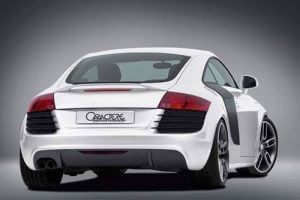 Caractere Rear Bumper for Cars with 1 Cutting, fits Audi TT Mk2 2.0 T
