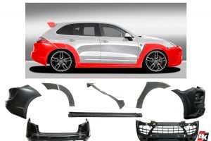 Caractere Full Body Kit, fits Porsche Cayenne 958 Turbo Models