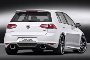 Caractere Rear Diffuser with Exhaust, fits Volkswagen Golf 7