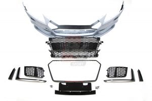 BKM Front Bumper Kit (RS Style), fits Audi TT/TTS Mk3