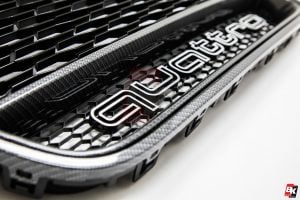 BKM Front Bumper Kit (RS-Style - Carbon), fits Audi A6/S6 C7.0