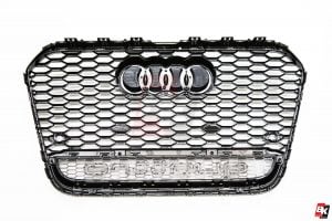 BKM Front Bumper Kit (RS-Style - Carbon), fits Audi A6/S6 C7.0
