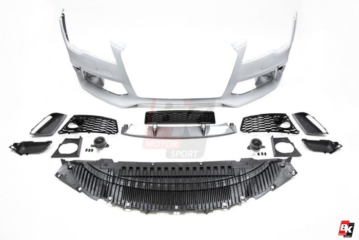BKM Front Bumper Kit (Carbon), fits Audi A7/S7 C7.0