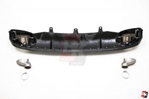 BKM Rear Diffuser (RS Style - Carbon), fits Audi A7 C7.0
