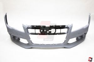 BKM Front Bumper Kit with Rear Diffuser (RS Style - Carbon), fits Audi A7 C7.0