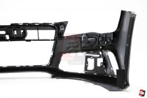 BKM Front Bumper Kit with Rear Diffuser (RS Style - Carbon), fits Audi A7 C7.0