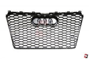BKM Front Bumper Kit with Rear Diffuser (RS Style - Carbon), fits Audi A7 C7.0