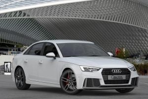 Caractere Side Skirts, fits Audi A4/S4 B9