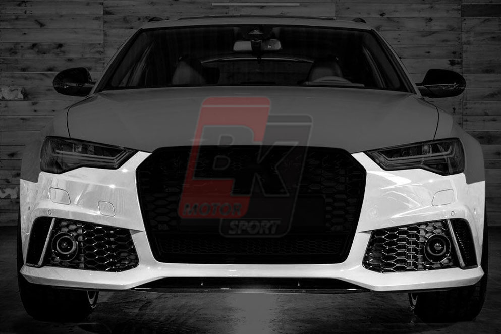 BKM Front Bumper Kit RS Style Carbon Fits Audi A S C BK Motorsport