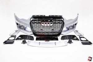 BKM Front Bumper Kit (RS-Style), fits Audi A6/S6 C7.0