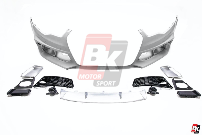 BKM Front Bumper Kit (RS-Style), fits Audi A6/S6 C7.0