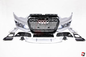 BKM Front Bumper Kit (RS-Style), fits Audi A6/S6 C7.0