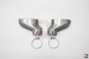 BKM Rear Diffuser (RS Style - Glossy Black), fits Audi A7 C7.0