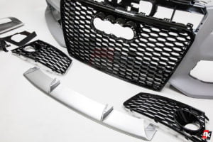 BKM Front Bumper Kit (RS-Style), fits Audi A7/S7 C7.0