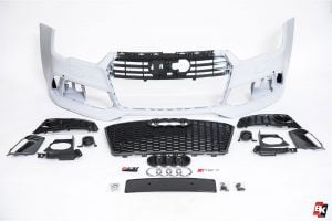 BKM Front Bumper Kit (RS Style - Carbon), fits Audi A7/S7 C7.5