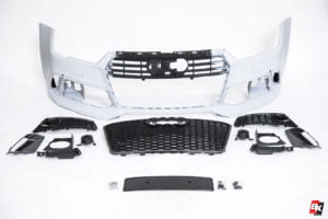 BKM Front Bumper Kit (RS Style - Carbon), fits Audi A7/S7 C7.5