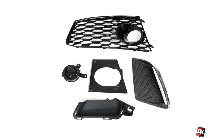 BKM Front Bumper Kit (RS Style - Carbon), fits Audi A7/S7 C7.5