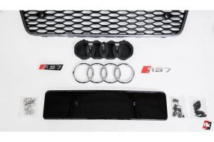 BKM Front Bumper Kit (RS Style - Carbon), fits Audi A7/S7 C7.5